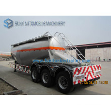 Tri-Axle Dry Bulk Tanker Trailer 35000 L Carbon Steel Bulk Cement Tank Semi Trailer